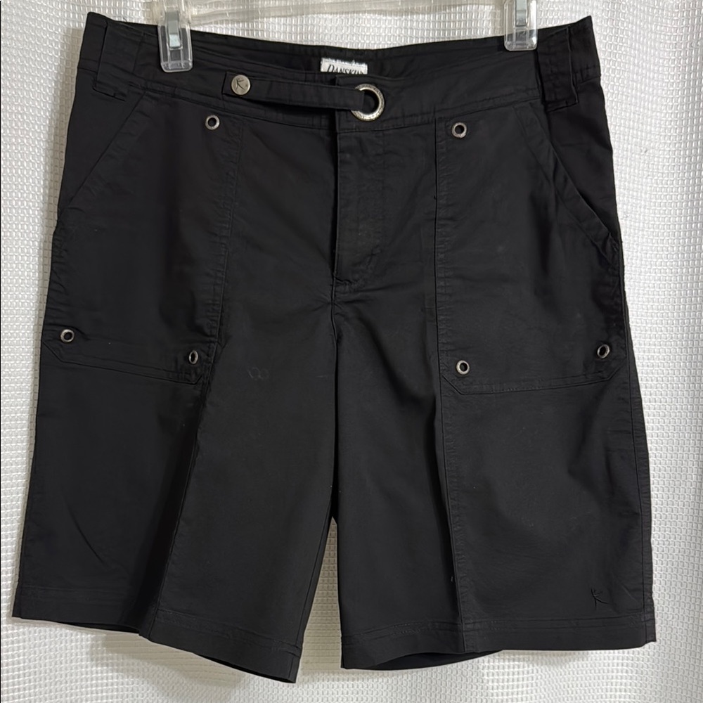 Women’s Danskin Black Bermuda shorts. Size 8/10